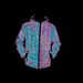 Men's Clothing Personalized Colorful Bird's Nest Pattern Full Reflective Jacket Outdoor Sports Jacket _viptrois.com
