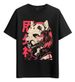Tshirt Muscle Freaks Cyberpunk Catgirl 2026 Estilo Anime Girl_viptrois.com