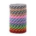 Shoelace Flat Polyester Two-color Twill Insert Color 7mm Wide Personality Sports Shoes Casual Shoes Board Shoes With Rope_viptrois.com