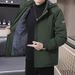 Winter windproof assault men's thick detachable hat workwear with fleece and cotton clothes jacket_viptrois.com