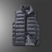 Graphene Self-Heating Vest For Men – Lightweight Quilted Sleeveless Jacket With Stand Collar (Black/Grey/) Windproof Casual & Sports Wear_viptrois.com