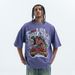 Summer Autumn New American Street Washed Vintage Printed Loose Cotton Unisex Short Sleeve T-Shirt_viptrois.com
