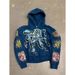 Gothic Punk Streetwear Hoodie – Unisex Oversized Pullover With 3D Print For Y2K & Retro Hip-Hop Aesthetic_viptrois.com
