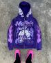 Men's Clothing Y2K Retro Harajuku Street Dark Hip Hop High Street Cartoon Print Zipper Hoodie Loose Sweatshirt_viptrois.com