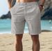 Men's Clothing Men's Cotton And Linen Casual Pants Men's Casual Five Point_viptrois.com