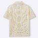 Men's Clothing European And American Sexy Men's Hollow Knit Sweater Short Sleeved Hand Crocheted Cardigan Polo Shirt_viptrois.com