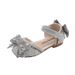 2024 Spring and Autumn Ladies Korean Style Girls Princess Baby Small Medium and Large Children's Bow Dance Shoes Single-layer Shoes Leather Shoes_viptrois.com