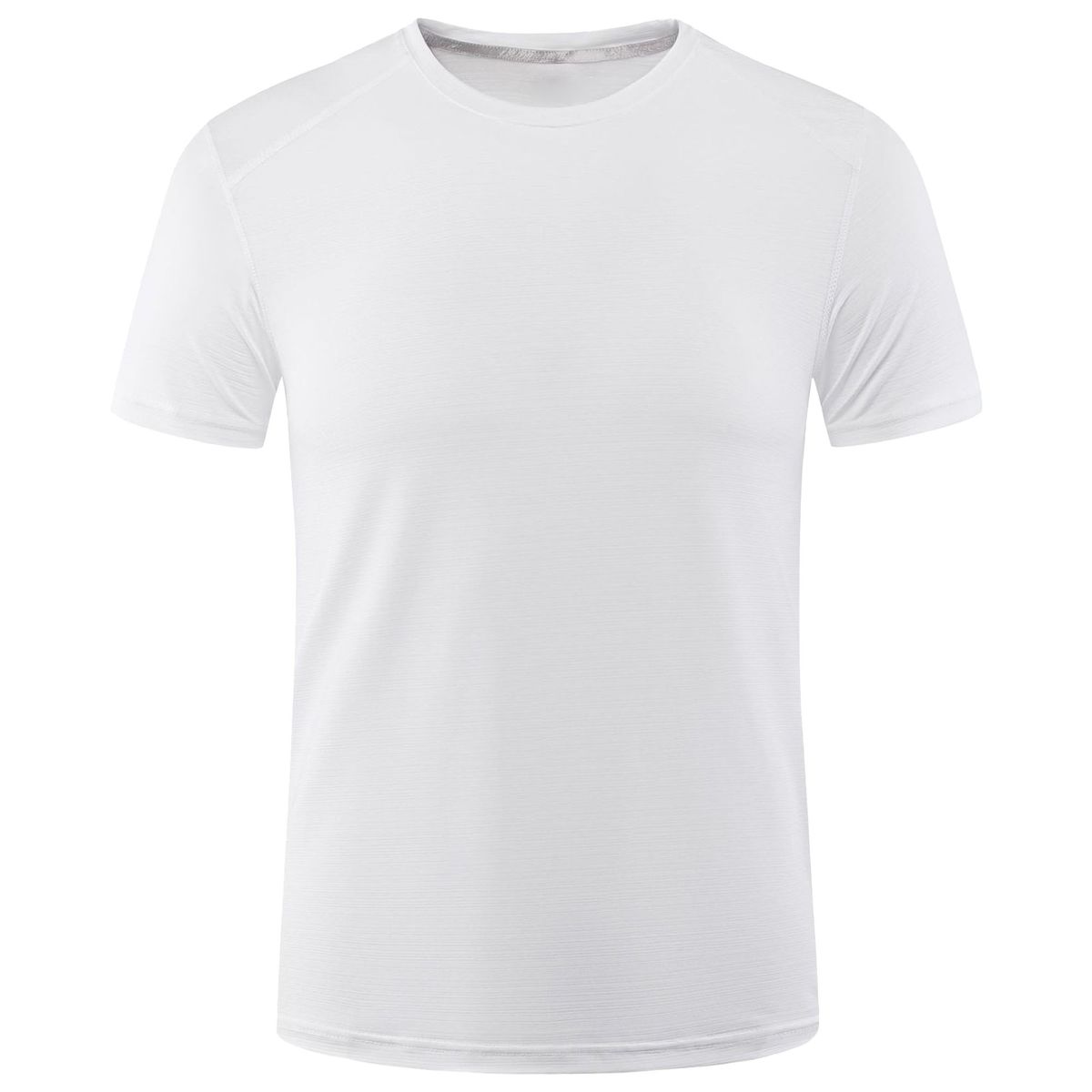Men's Comfortable Quick Dry T-Shirt Crew Neck Solid Work Wear T-Shirt Casual Regular Fit Short Sleeves T-Shirts_viptrois.com