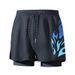 Men's Clothing Men's Swimming Trunks Men's Anti Embarrassment Swimming Trunks Double Layer Loose Boxer Trunks Men's Swimsuit Quick Drying Beach Pants_viptrois.com
