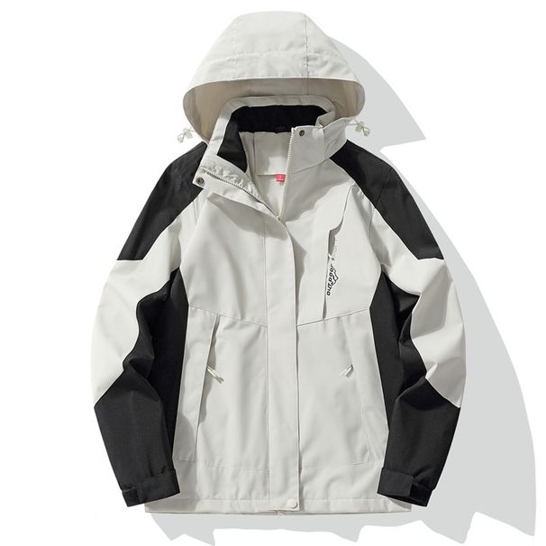 Spring And Autumn Couple's Hoodie, Women's Outdoor Windbreaker, Sports Jacket, Men's Waterproof Mountaineering Clothing,_viptrois.com
