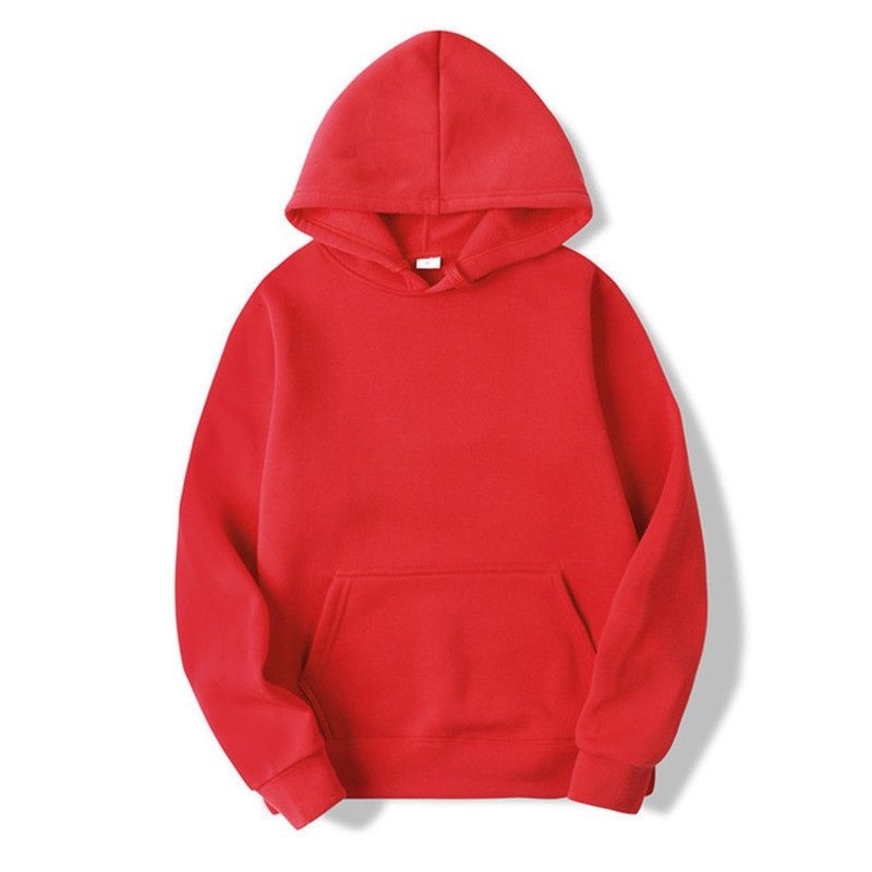 Pure Pure 2021 New Men's Solid Color Hooded Pullover Sweatshirt Cross-Border Foreign Trade_viptrois.com