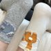 Original Cartoon Egg Cat Funny Socks Women's Tube Socks Ins Trendy Spring And Autumn Cotton Socks Cute Animal Boneless Socks_viptrois.com