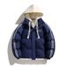 Men's Youth Coat Down Cotton Padded Jacket Unisex Couple Style_viptrois.com