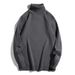 High Neck Sweater For Men, Solid Color Slim Fit Knit Sweater, Bottom Layer Sweater, T-shirt, Sweater_viptrois.com