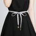 Embroidery Braided Belt - Adjustable Waist Rope (Handmade, Boho & Retro Style)_viptrois.com