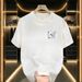 Trendy Brand Printed Short Summer 2024 New Half Sleeved Trendy Versatile Top For Men's Round Neck T-shirt_viptrois.com