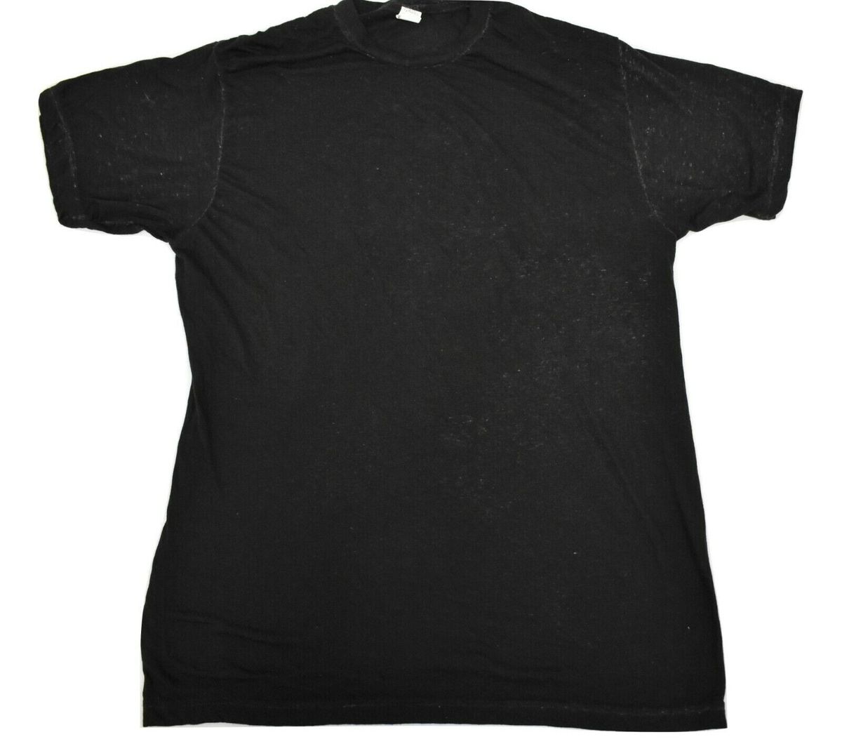 Snowflake Mens Super Soft Semi-Burnout Black Tee Shirt New,_viptrois.com