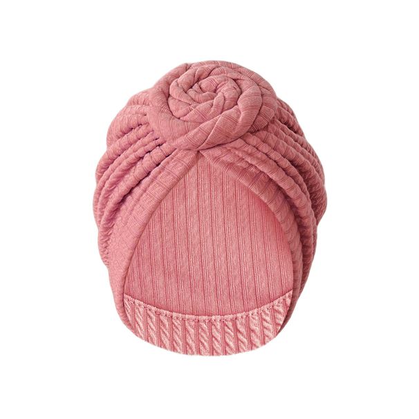 Muslim hat Thickened elastic wrap scarf hat Ethnic wind twist hat Fashion scarf warm chemotherapy hat_viptrois.com