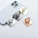 Square Ring Holder Firm Anti-drop Desktop Adhesive Lazy Stand Metal Gift Phone Clip_viptrois.com