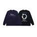 American-style Text Print Long-sleeve T-shirt, Round Neck, Trendy Base Shirt_viptrois.com