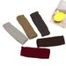 Unisex Wool half finger gloves writing play mobile phone couple short cuff twist knit warm fingertip_viptrois.com