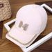 Women's Hats Double D Letter Baseball Cap Summer Fresh Rhinestone DIY Sunshade Duckbill Cap_viptrois.com