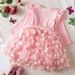 Mother Kids Princess Dress Children's Birthday One Year Old Dress_viptrois.com