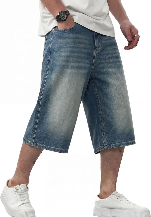 Summer Men's Stylish Versatile Denim Shorts For Everyday Commute Trendy Clothing_viptrois.com