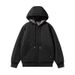 Men's Clothing Plus Velvet Thickened Men's Coat Fashionable Handsome Versatile Jacket Cotton Coat Trendy Brand Loose Cardigan Coat Men_viptrois.com