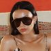 Retro toad sunglasses for women ins large frame street shooting high end sun protection personality fashion sunglasses trend_viptrois.com