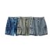 Men's Clothing Men's Tie Dye Denim Shorts Summer Thin Ice Silk Casual Plus Size Five Point Cargo Pants For Formal & Casual_viptrois.com