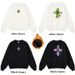 Polar Fleece Solid Color Round Neck Sweater Mens Candy Cotton Long Sleeve Working Clothes_viptrois.com