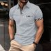 Men's Polo Shirt Golf Shirt Casual Sports Lapel Short Sleeve Fashion Basic Color Block Patchwork Summer Regular Fit Polo Shirt_viptrois.com