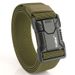 Men's Belts Tactical Aluminum Alloy Buckle Training Elastic Nylon Belt Outdoor Versatile Workwear Quick Release Men's Belt_viptrois.com