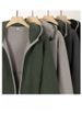 Men's Fleece Contrasting Coat Men's Winter Fleece Thickened Thermal Hooded Cardigan Sweater Casual Hoodie_viptrois.com