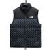 Men's Clothing Men's Casual Couple Autumn And Winter Stand Up Collar Color Matching Outdoor Letter Printing Enlarged Thickened Sleeveless Jacket_viptrois.com