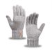 Warm alpaca men's winter wool gloves with thick knit touch screen gloves_viptrois.com