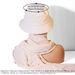 Elegant Monochrome Chiffon Scarf & Hat Set – Summer Sunshade Headwear (Solid Color Fisherman Hat & Hijab Combination, Lightweight & Stylish_viptrois.com