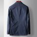 CT Men's Casual 2025 Spring Autumn Light Business Single Suit Young And Middle-aged Denim Color Stitched Blazer_viptrois.com