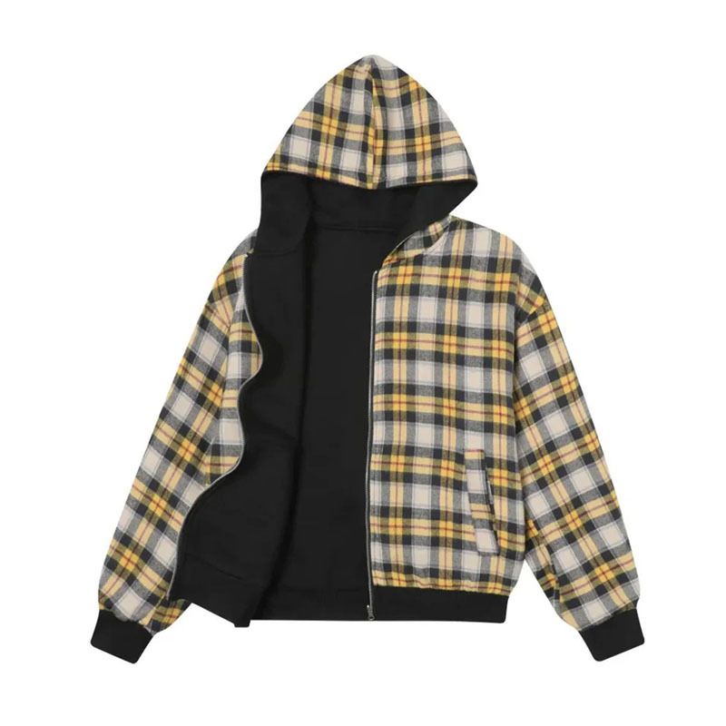 Reversible Striped Hoodie – Oversized Winter & Fall Pullover (S-XL) | Dual-Solid Color Streetwear_viptrois.com