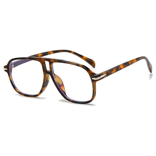 Men's Sunglasses Retro Women's Sunglasses Anti Ultraviolet Sun Glasses Men's Fashion Personality Tortoise Shell Pilot Style_viptrois.com