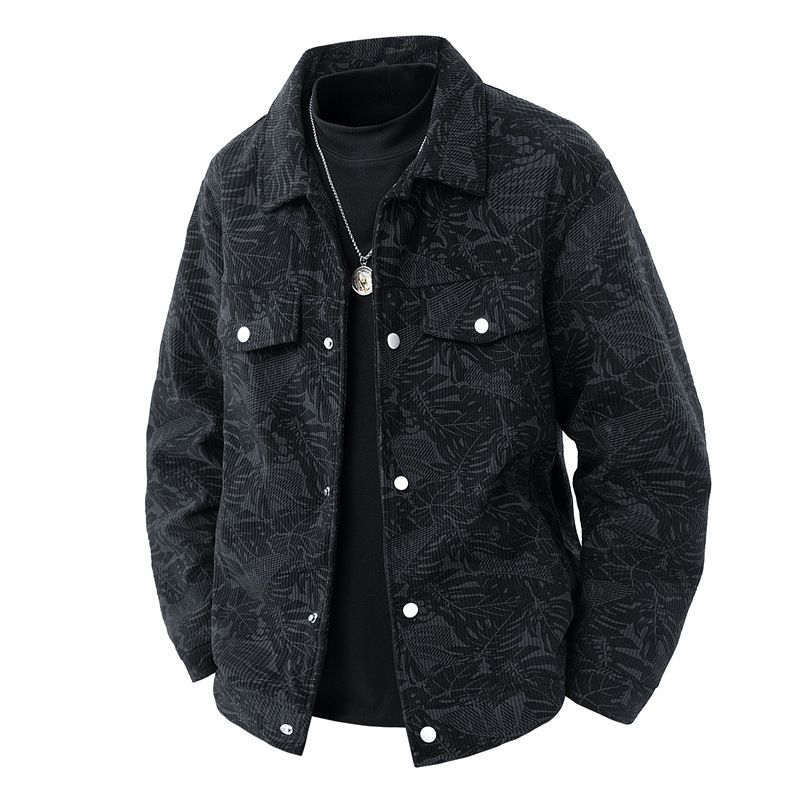 New Young Student Autumn Jacket Men's Slim-fit Spring And Autumn Lapel Youth Casual Jacket_viptrois.com