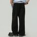 Savage Base, American Retro Rivet Drawstring Casual Sweatpants Autumn Loose Casual Versatile Sports Straight Pants_viptrois.com