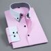 CT New Men's Long Sleeve Fashion Slim Fit Korean Style Shirt Business Professional Top Company Bulk Purchase_viptrois.com