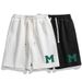 Summer Thin Cute Printed Men Knee-Length Loose Quick-Dry Sports Ice Silk Casual Shorts_viptrois.com