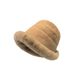 New Hairy Fisherman with Velvet Warm Cotton Women's Winter Lei Feng Ear Protection Plush Pot Hat_viptrois.com