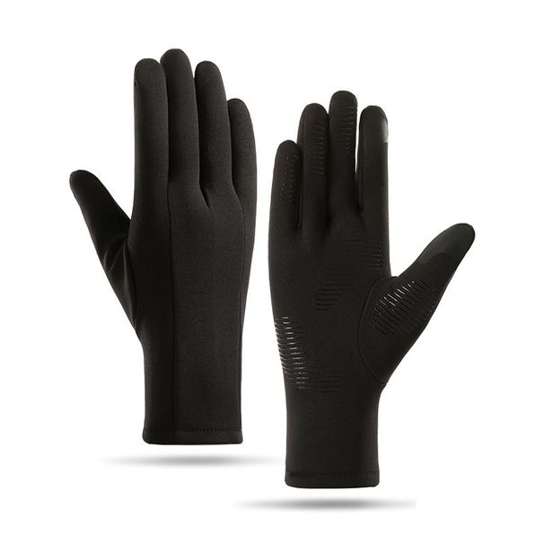 Gloves For Men's Outdoor Cycling Touch Screen Non-slip Windproof Autumn And Winter Warm Gloves For Women_viptrois.com