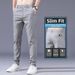 Men's Cooling Dress Pants, Summer Lightweight Straight Leg Trousers For Business Casual, Office, And Comfortable Wear_viptrois.com