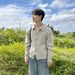 Loom Loom Korean Style Turn-Down Collar Knitted Sweater For Men, Autumn And Winter Cable Knit Simple Versatile Cardigan Sweater,_viptrois.com