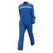 Men's Durable Work Coverall - Flame Resistant, Breathable Polyester Jumpsuit For Welding, Shipyard & Industrial Use (Dark Blue, Orange, Bright Blue)_viptrois.com
